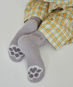 (uni)러시안블루 고양이 수면양말