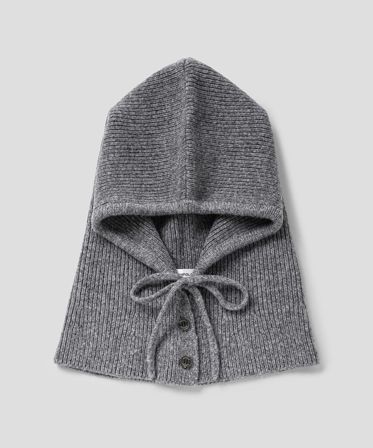빈폴 액세서리(BEANPOLE ACCESSORY) 울 플레어 바라클라바 - 그레이