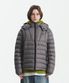 덕다운 경량패딩 그레이