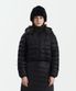 덕다운 크롭 경량패딩 블랙