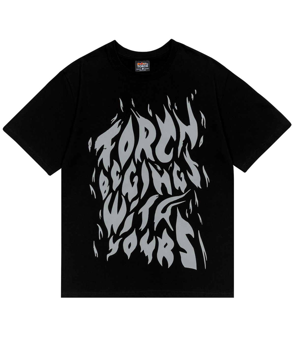 토치(TORCH) TORCH BEGINS T-SHIRTS ［BLACK］