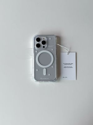 [아이폰17출시][+맥세이프][+갤럭시S26] Allover 투명 젤하드 케이스