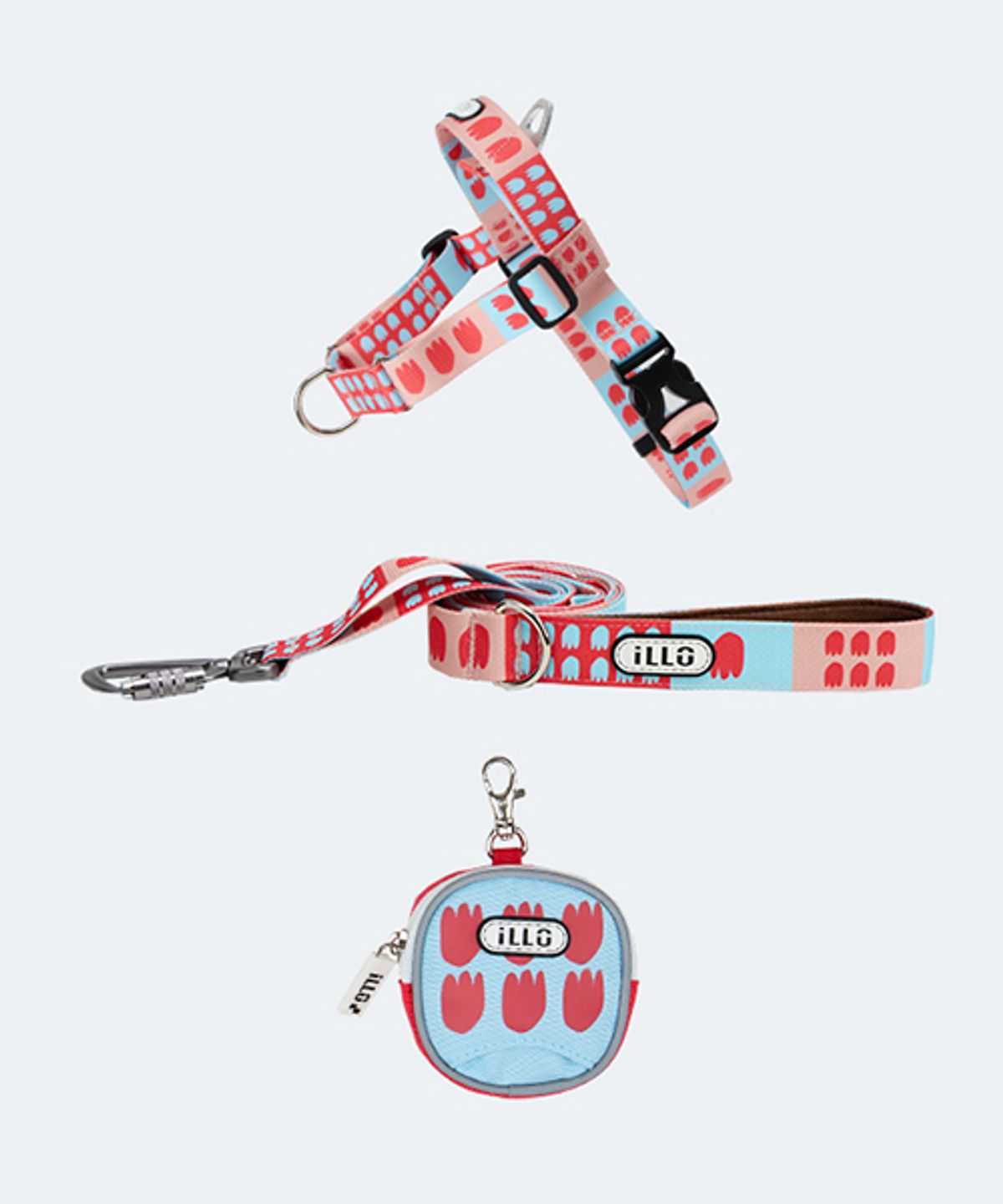 일로(ILLO) 피버 FEVER 맥스 하네스 리쉬 풉백 SET