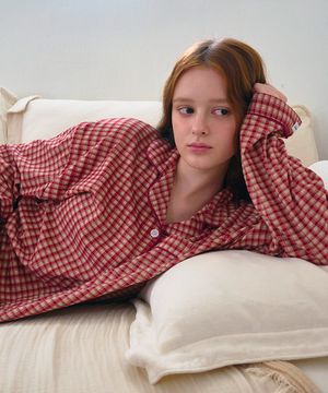 크렘플래드 플러핏 긴팔 잠옷 세트