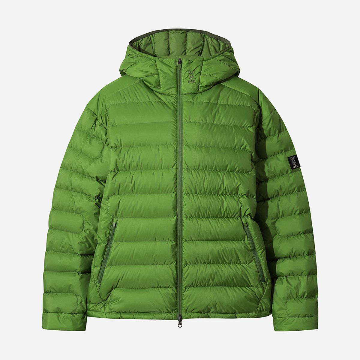 디오디(DOD) 보일러 후드 경량 다운자켓(GREEN)