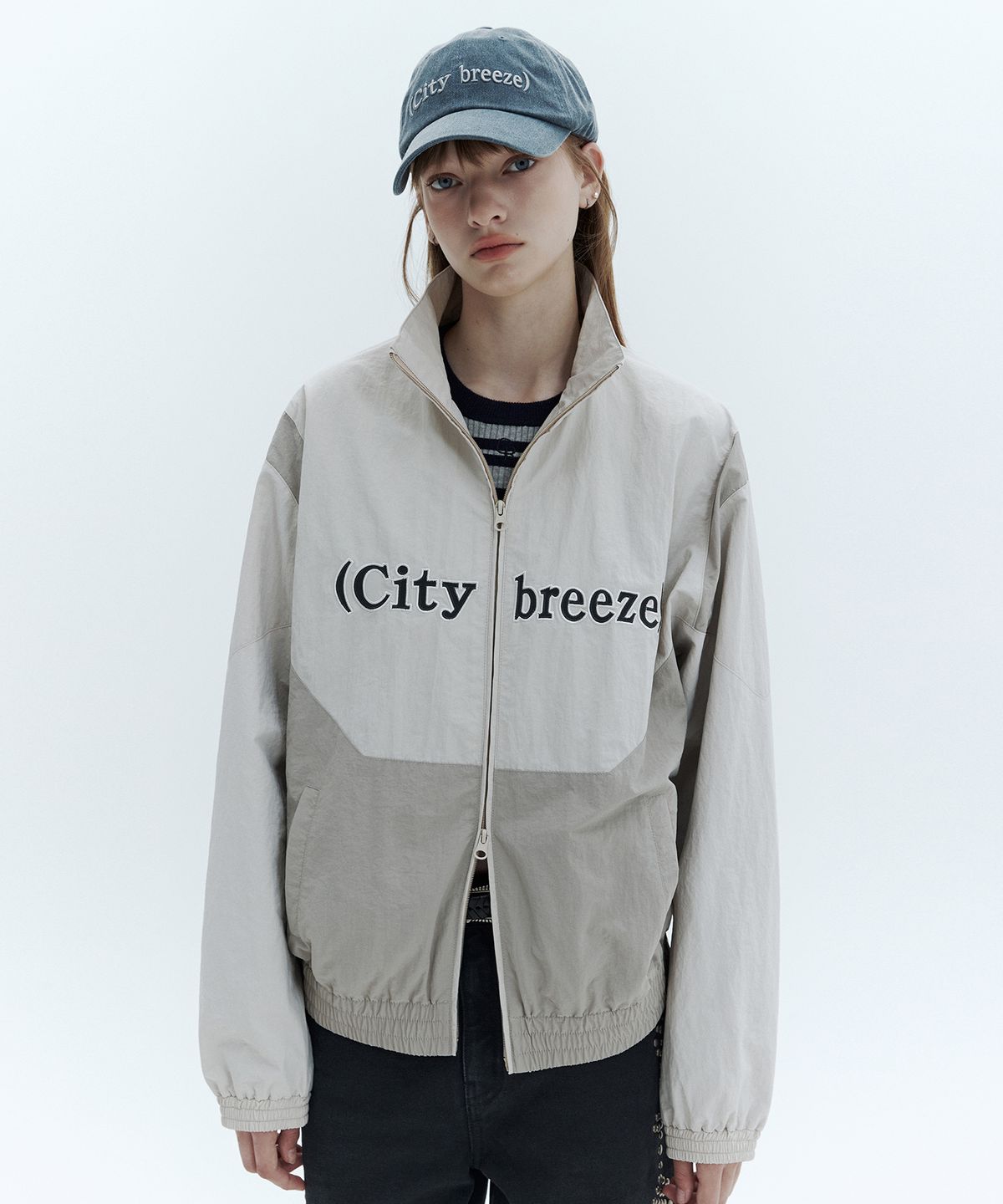 시티브리즈(CITYBREEZE) 시티 트랙 집업 자켓_2COLORS