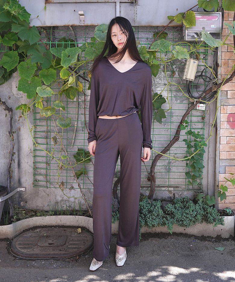 Rhea Pants_Dark Chocolate