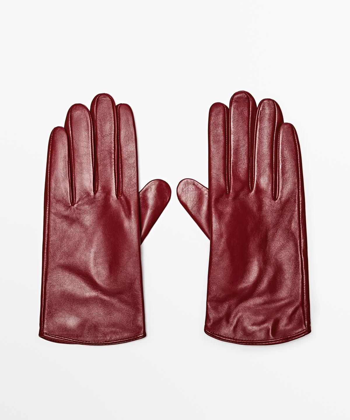 마시모두띠(MASSIMO DUTTI) 나파 레더 장갑