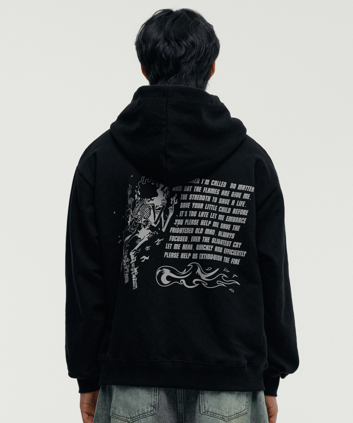토치(TORCH) TORCH PRAY HOODIE ［BLACK］