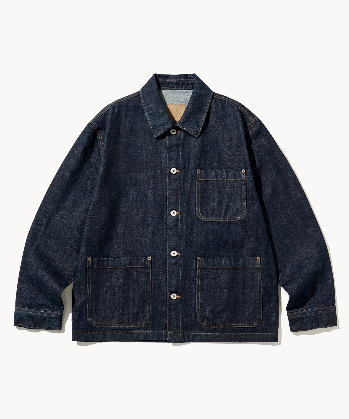 덴메이드(DENMADE) Selvedge Work Jacket (Deep Indigo)