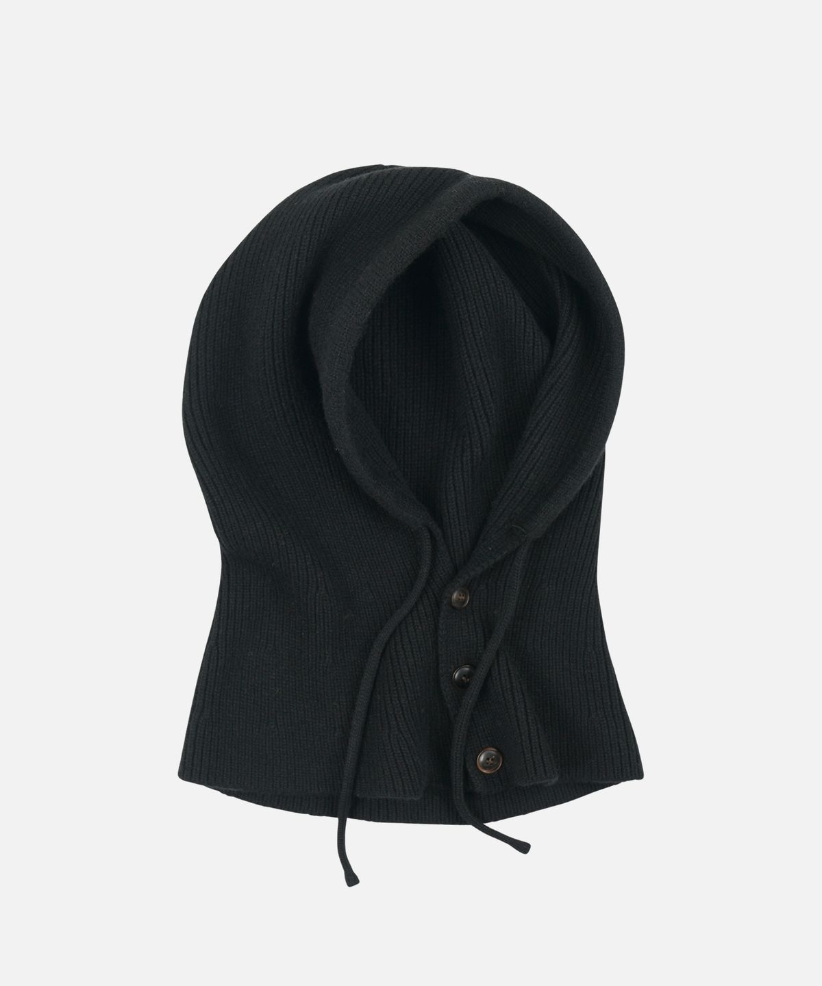 프리즘웍스(FRIZMWORKS) MERINO WOOL KNIT BALACLAVA _ BLACK
