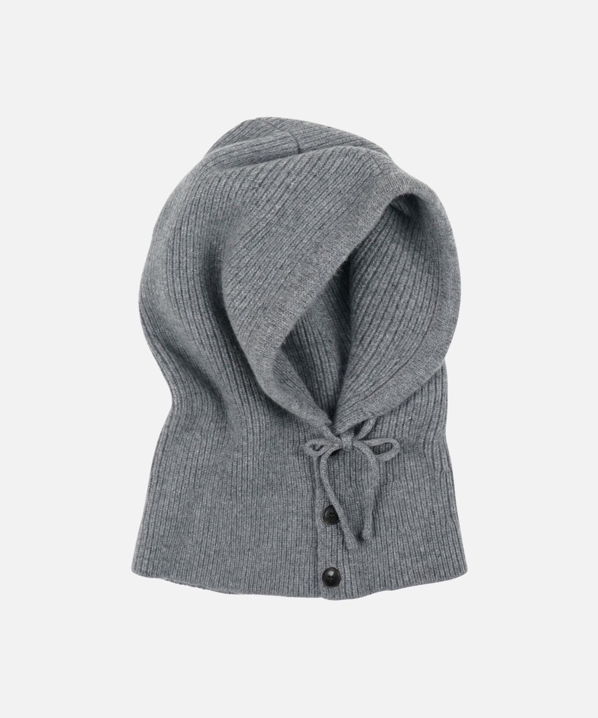 프리즘웍스(FRIZMWORKS) MERINO WOOL KNIT BALACLAVA _ GRAY
