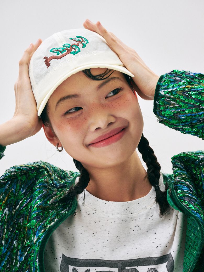 파인 볼캡_레몬크림