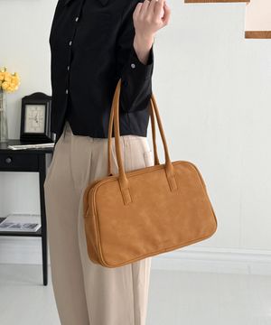 투노아 스웨이드 보스턴백 (3색상)