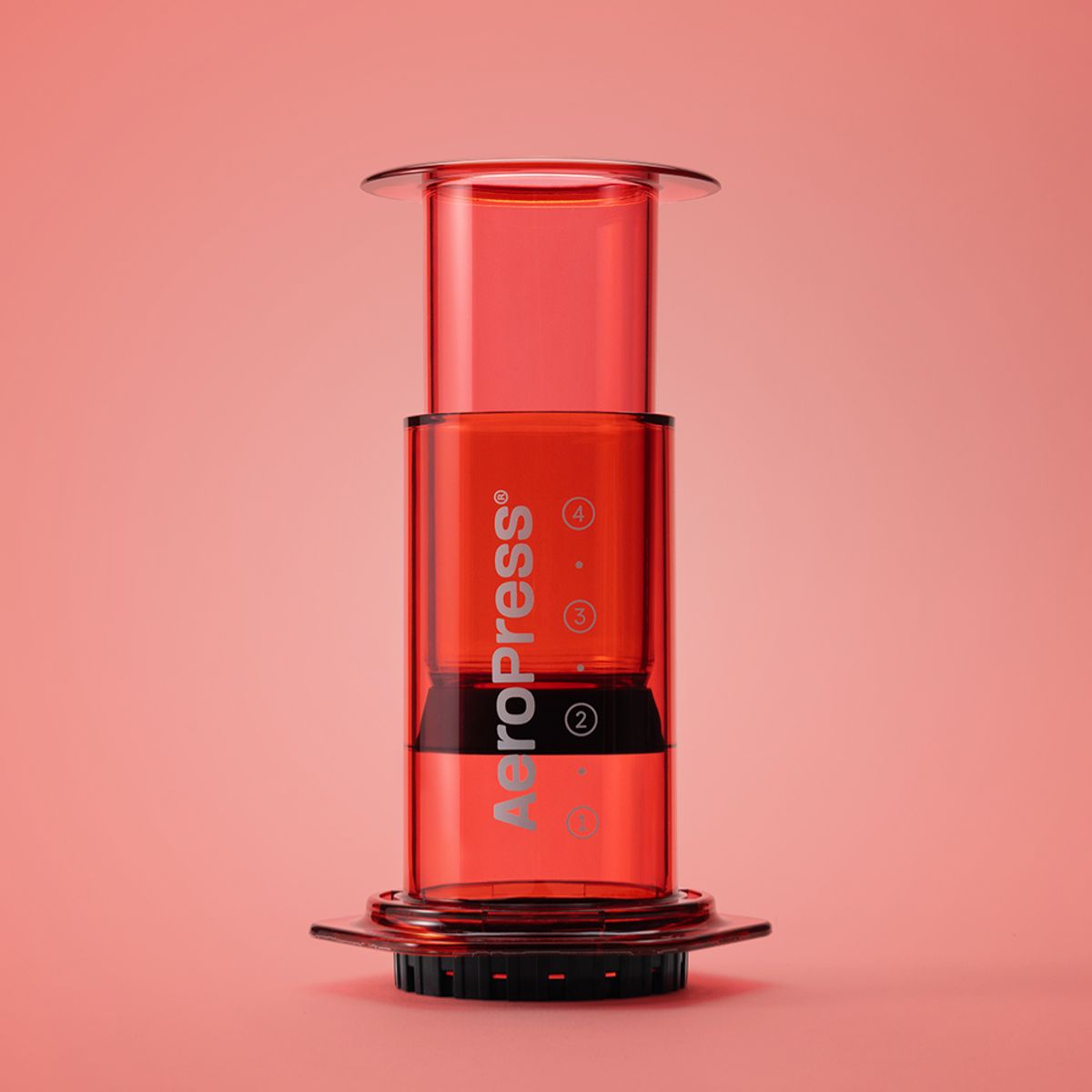 에어로프레스(AEROPRESS) 에어로프레스 클리어 (레드)