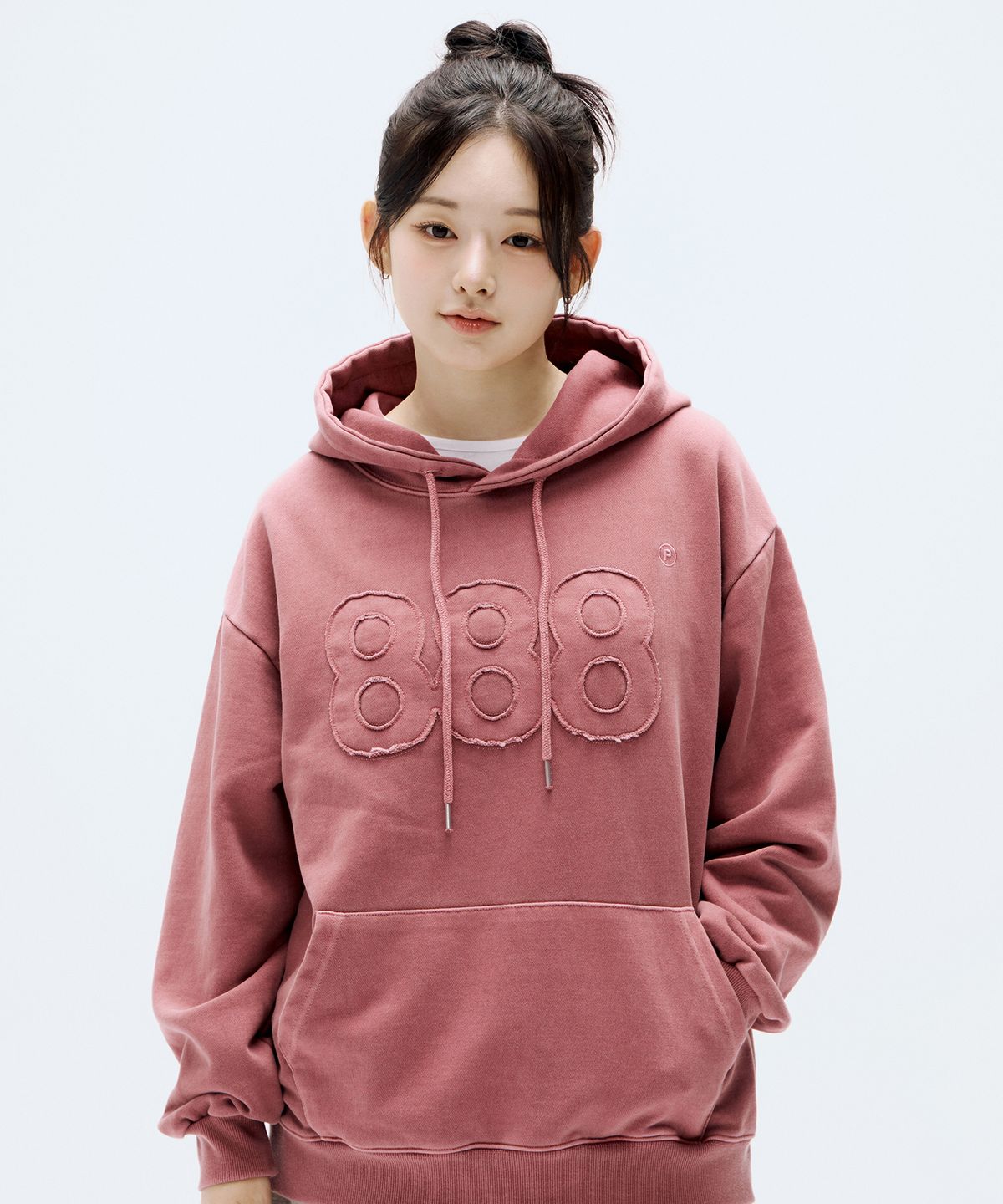 프라임에이트(PRIMATE) PRIME 아플리케 피그먼트 자수 후드 4 COLORS