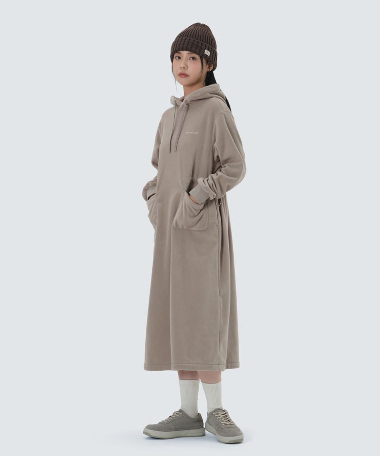 플리스 여성 원피스 (S25WWFOP77) Fog Gray
