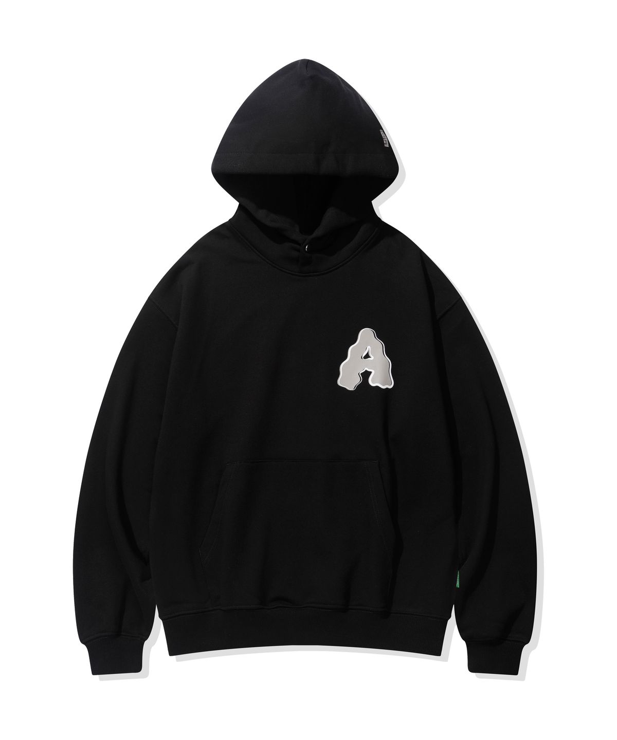 알렉스앤에이든(ALEXNAIDEN) 그랑A스냅 후드티(블랙)