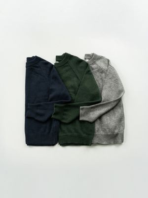 야크 울 크루넥 스웨터 (3 Color)