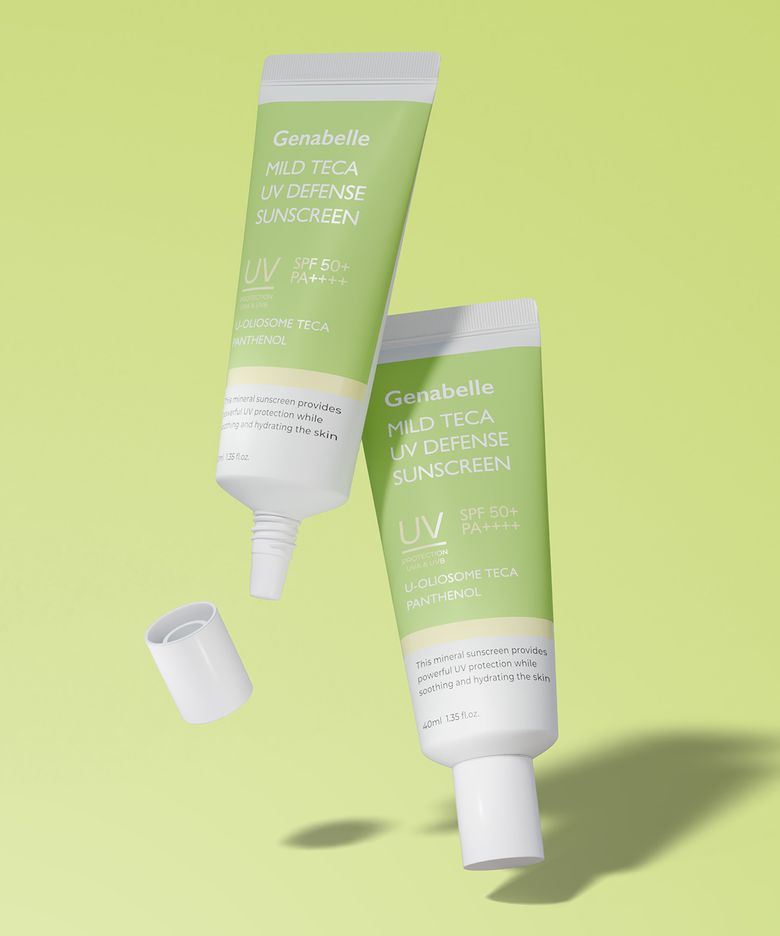 제나벨 마일드 테카 UV 디펜스 선크림 SPF + PA + + + + 40ml