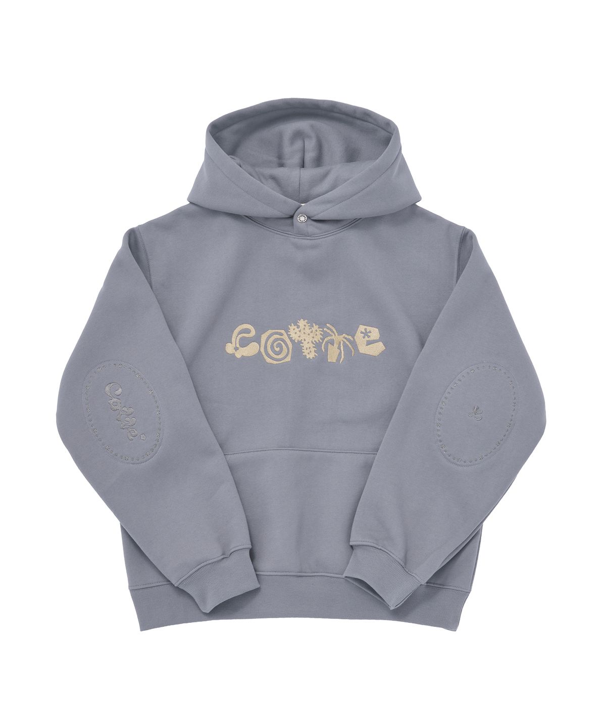 꼬떼(COTTE) 두들가든 플리스 후디(그레이)