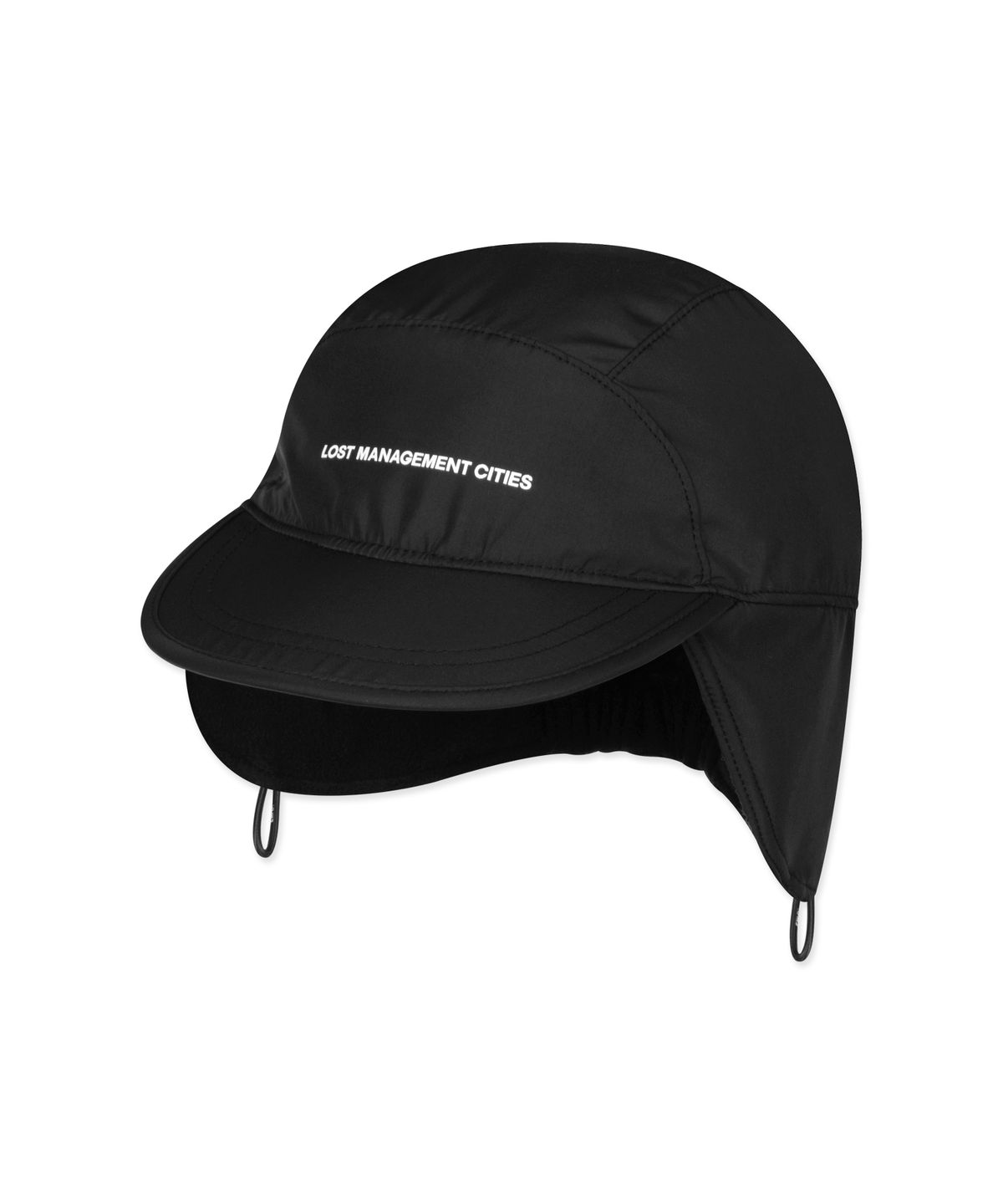 엘엠씨(LMC) FLEECE EARFLAP CAP black