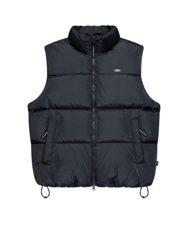 OG PUFFER DUCK DOWN VEST charcoal