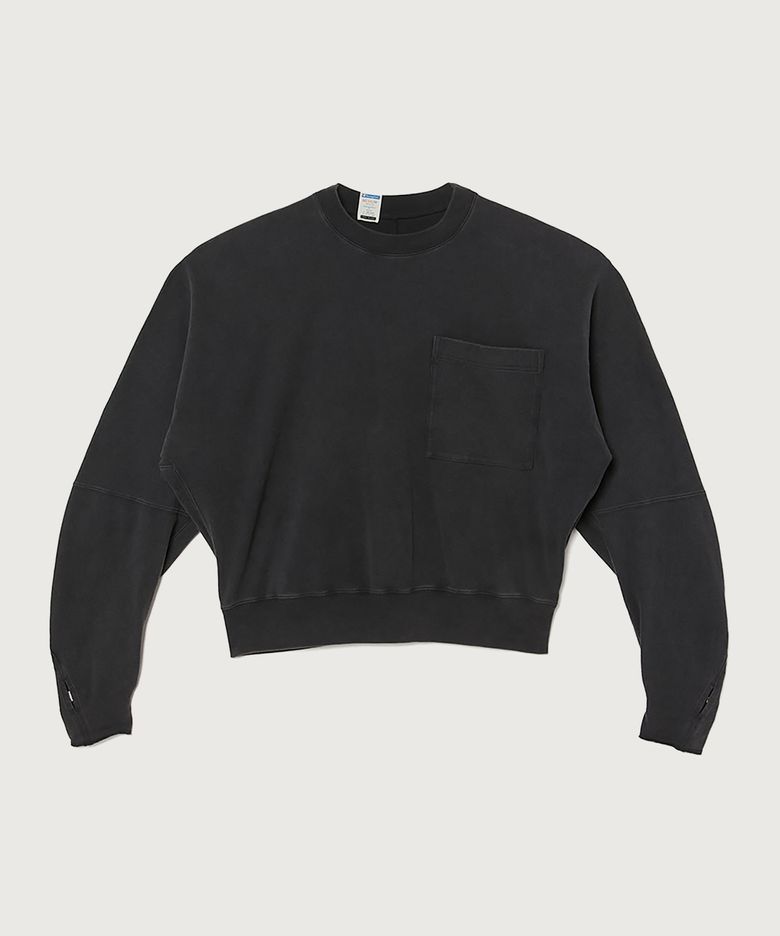 챔피온 X 엔할리우드 빅 포켓 롱슬리브 Off Black