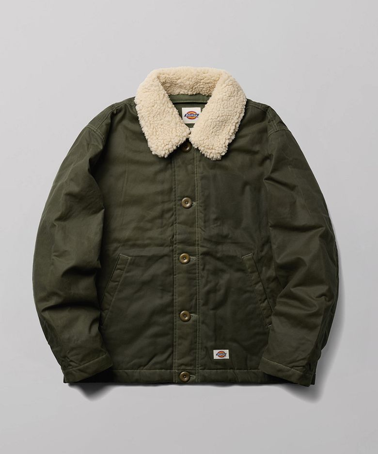 캔버스 왁스 재킷 Military Gray