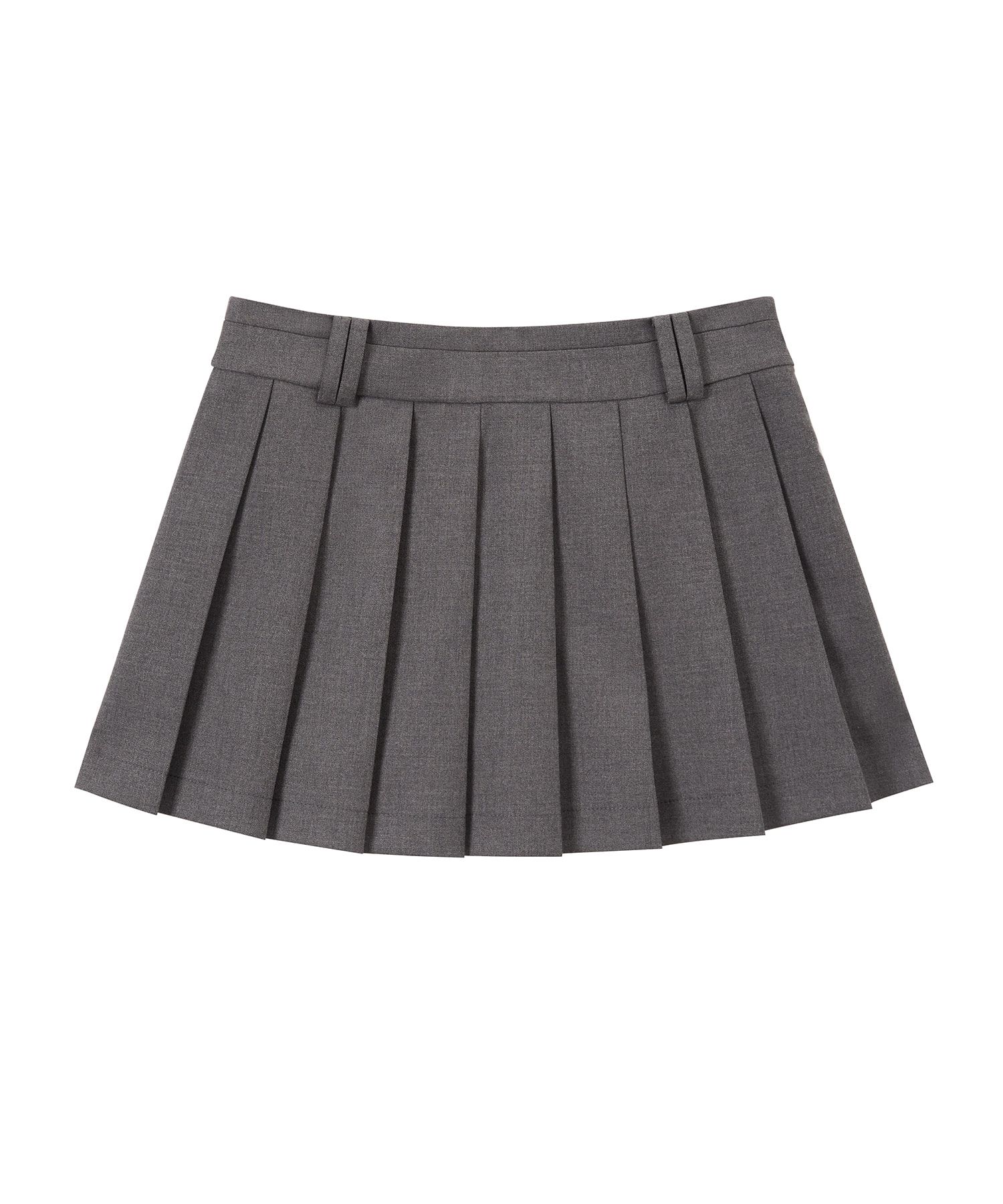 스컬프터(SCULPTOR) Wool Micro Wrap Skirt Gray - 사이즈 & 후기 | 무신사