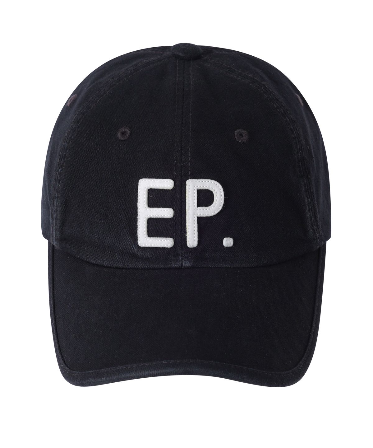 이피디벨롭(EPDEVELOP) EP 아플리케 빈티지 볼캡 블랙