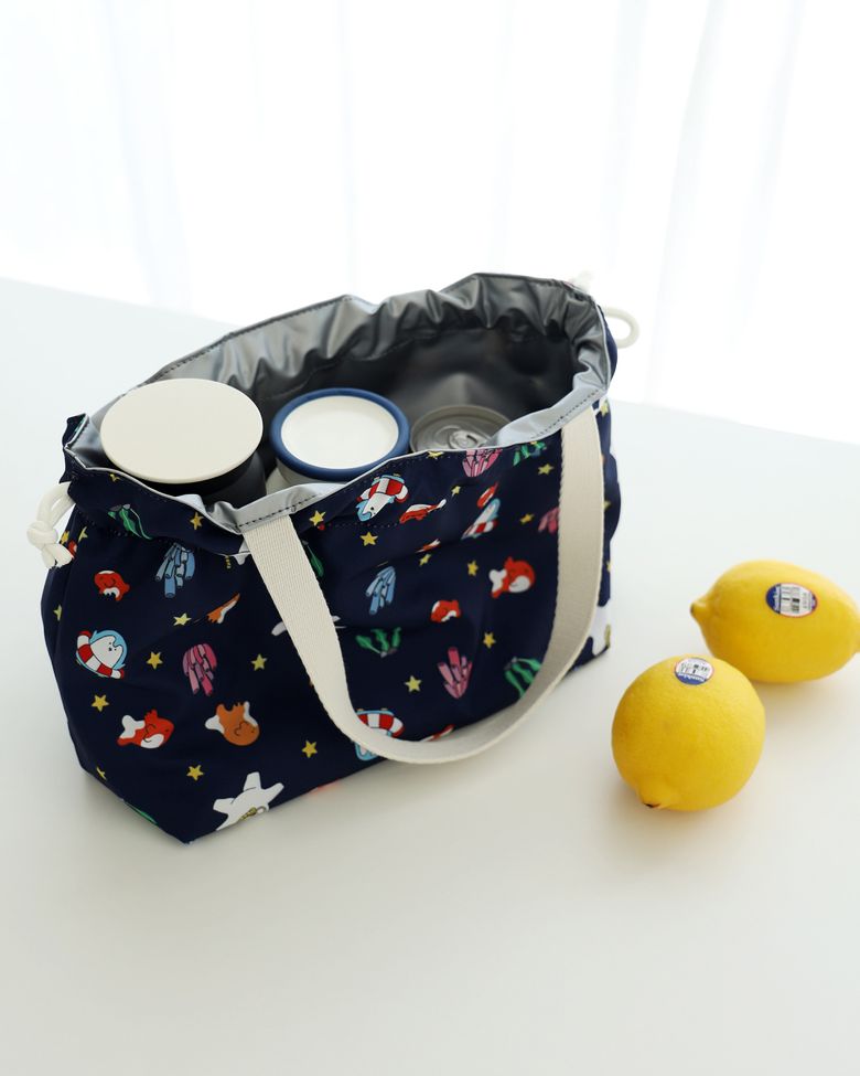 [PLASTIC] Lunch Bag (Navy)