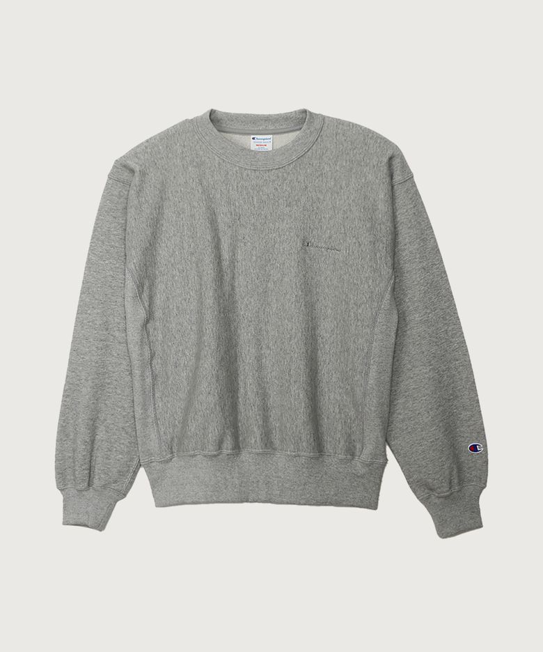 여성 리버스위브 루즈핏 크루넥 스웨트셔츠 Oxford Grey