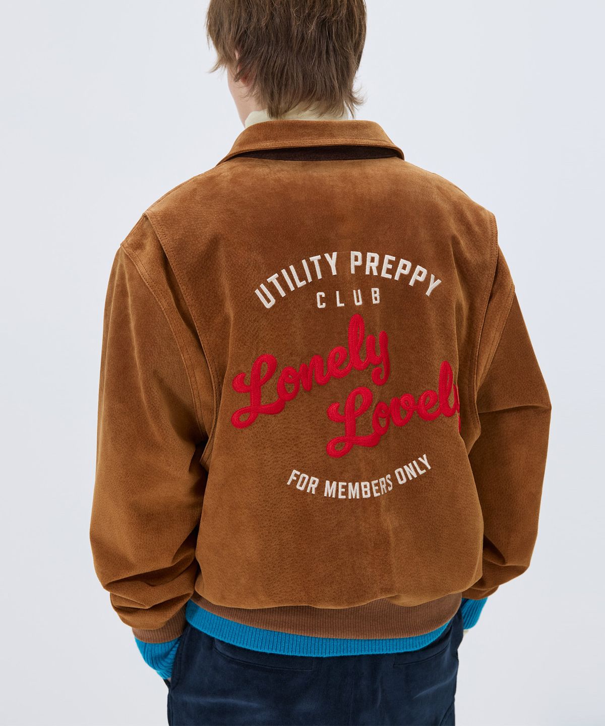 노앙(NOHANT) WESTERN SUEDE BLOUSON BROWN