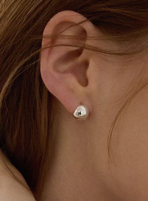 [실버925] 플레인 볼 투웨이 귀걸이