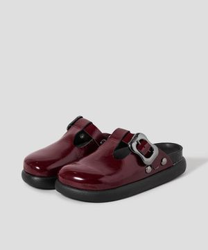 (WOMEN) 청키솔 빅버클 크로그  퍼플 (HH59K2G71U)