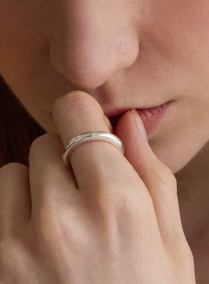 [실버925] 플레인 앵게이지 반지