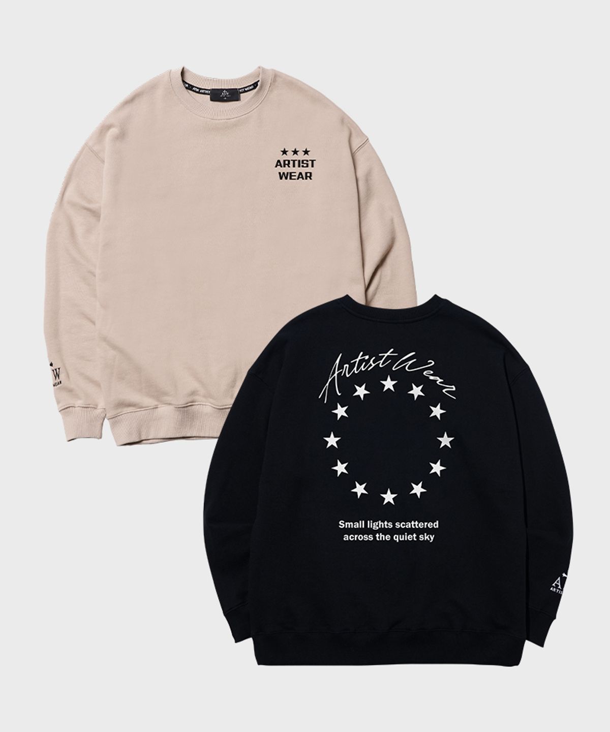 아티스트웨어(ARTISTWEAR) [ATW] 사일런트스카이 맨투맨