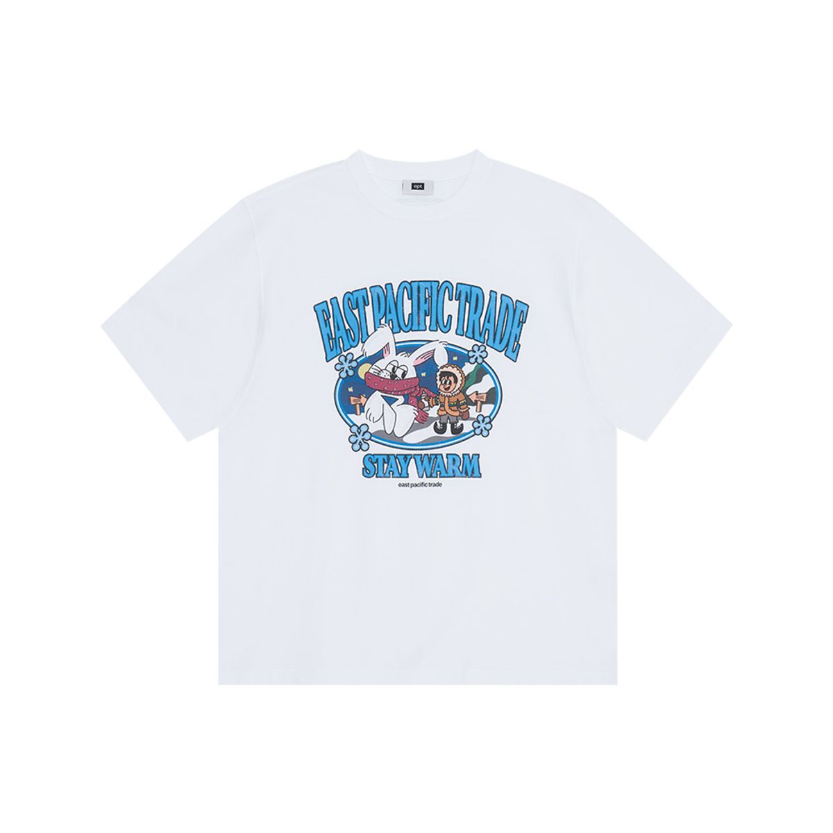 이피티(EPT) SNOW LAND T-SHIRT (WHITE)