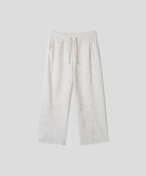 모먼트 에센셜 와이드팬츠 [백멜란지]