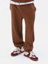 CLASSIC LOGO SWEAT PANTS (BROWN)
