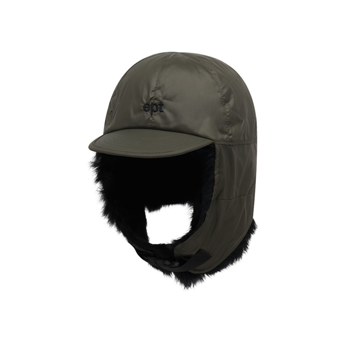 이피티(EPT) LOGO TRAPPER HAT (KHAKI)