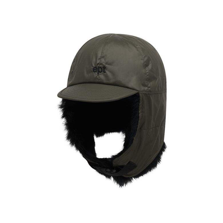 LOGO TRAPPER HAT (KHAKI)