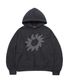 Solaris Applique Hoodie Charcoal