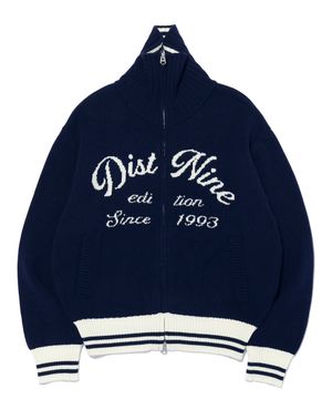 바시티 하이넥 니트 집업 LQ5SF506_NAVY