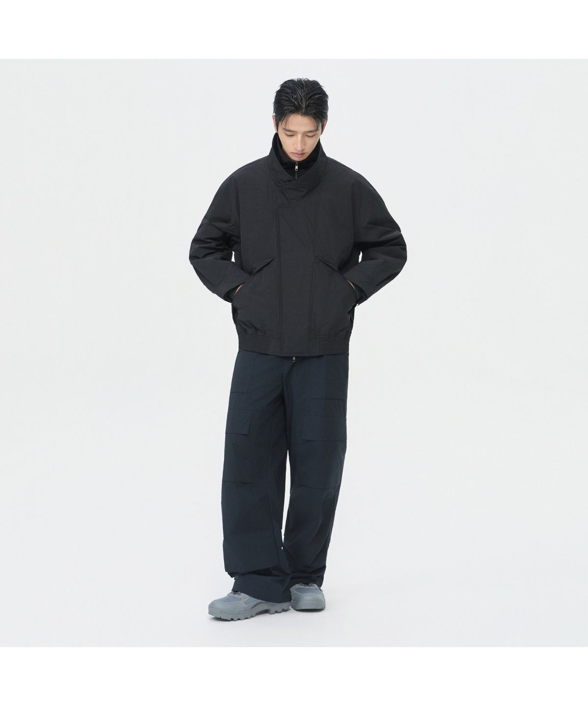 커스텀멜로우(CUSTOMELLOW) Racing Jacket CWUAW25612BKX