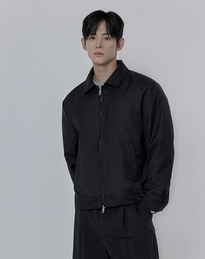 에센셜 클린 히든 자켓 _ 블랙