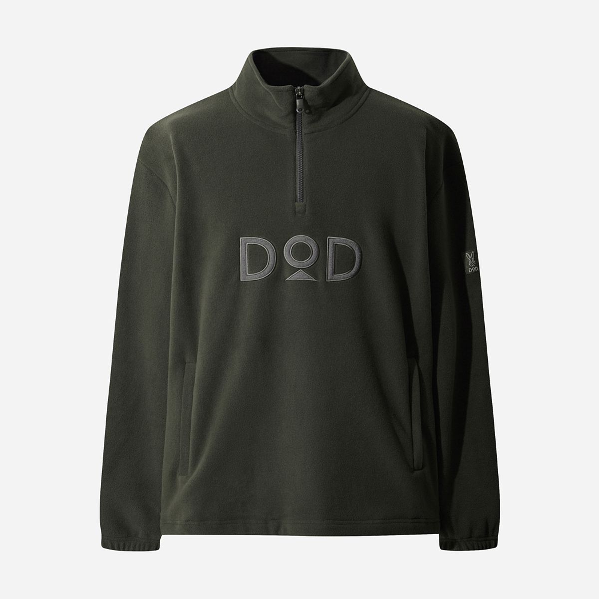 디오디(DOD) 히트레스트 플리스 베이직 아노락(D.CHARCOAL GREY)