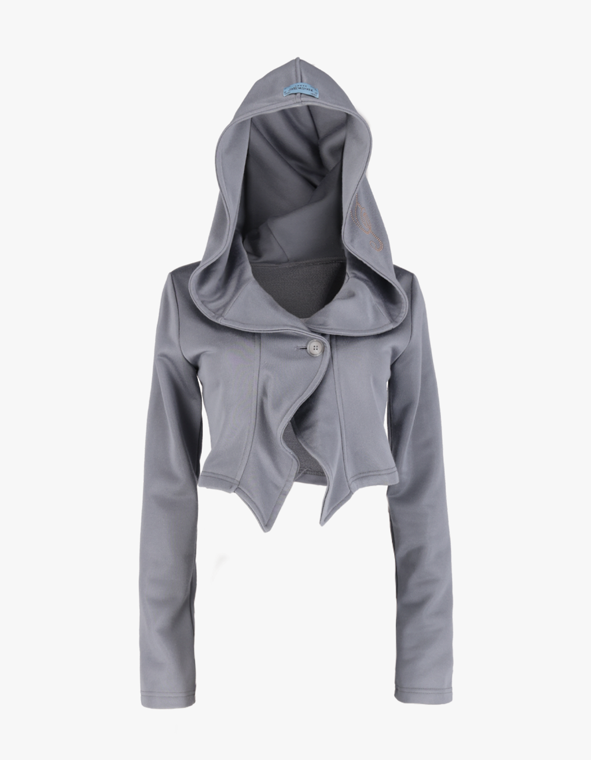 혼쿄(HONKYO) Shiny Stone Hooded Jacket- Grey