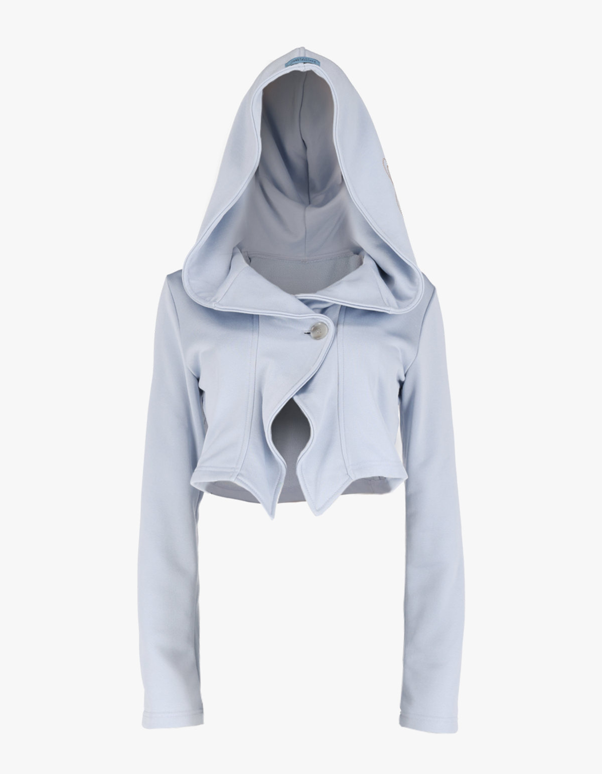 혼쿄(HONKYO) Shiny Stone Hooded Jacket- Pale Blue